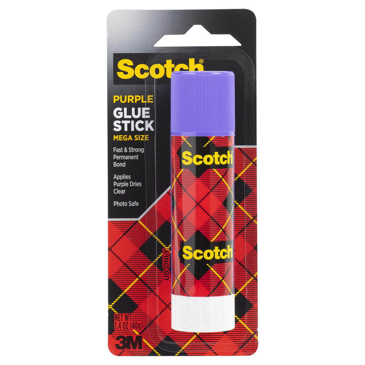 3M 7010383996 | Scotch Transparent Glue Stick