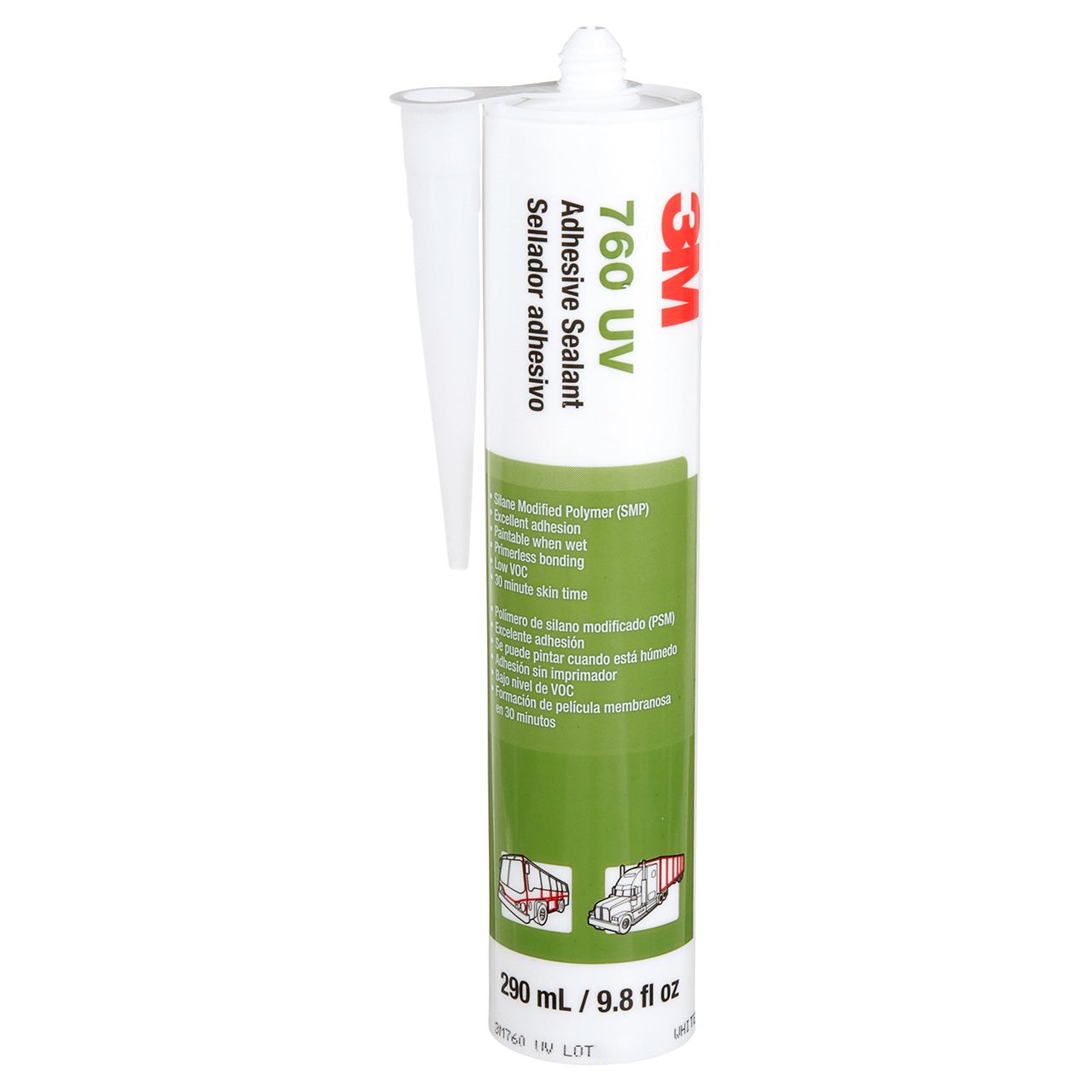 3M 7100139501 | 760 UV White Adhesive Sealant