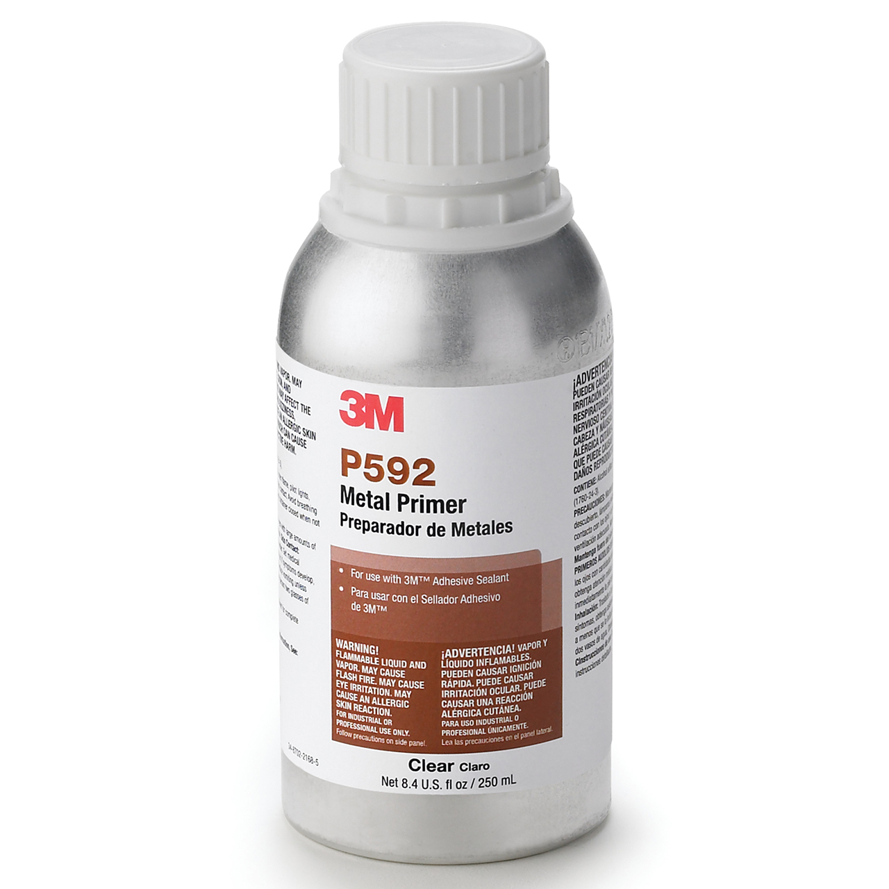 3M 7000121492 | P592 8.45 fl oz Capacity Transparent Metal Primer
