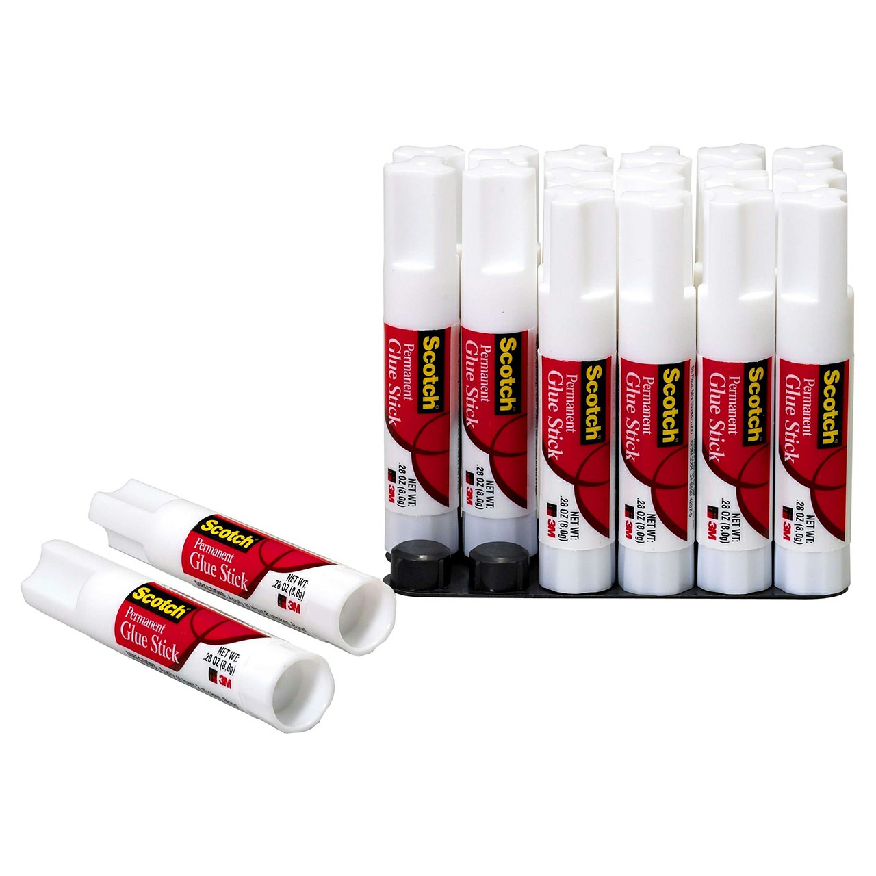 3M 7010332682 | Scotch Transparent Glue Stick