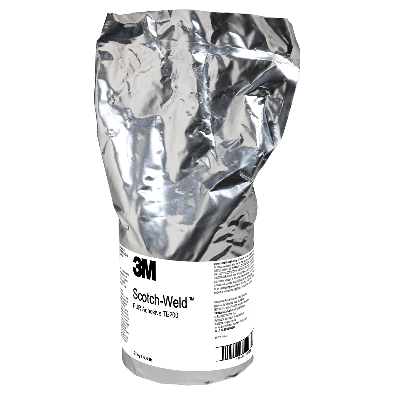 3M 7000046540 | Scotch-Weld TE200 4.4 lbs. White PUR Adhesive