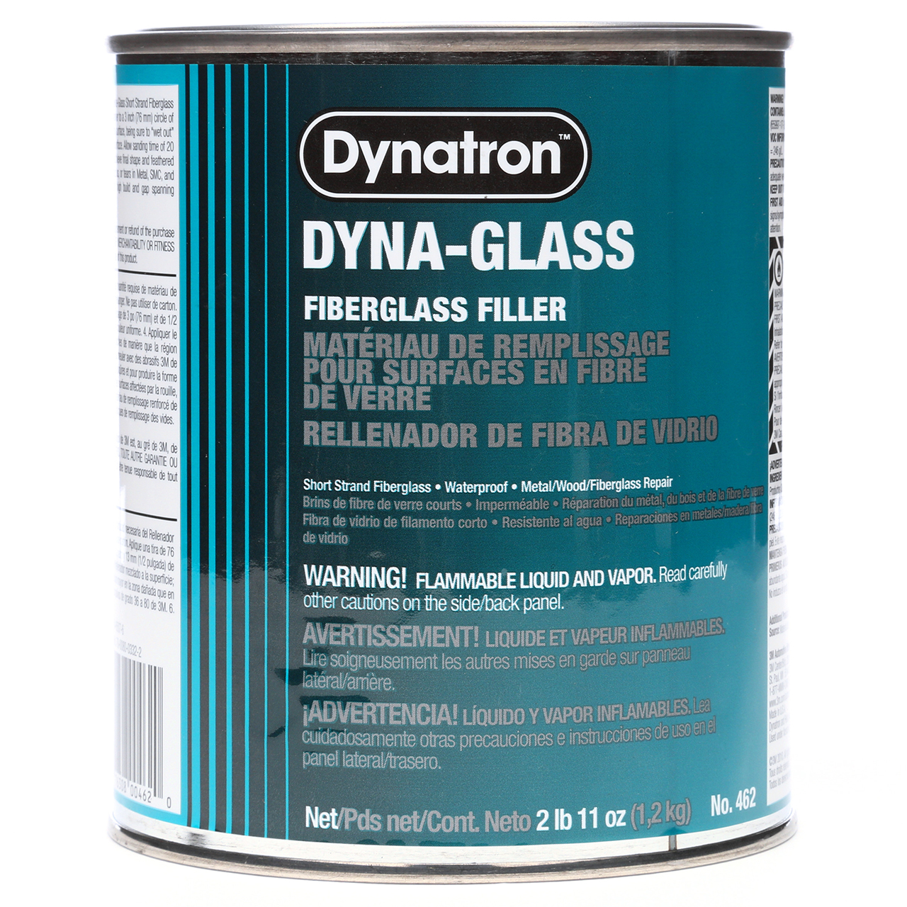 3M 7000125048 | Dynatron 462 1 qt Capacity Green Can Body Filler