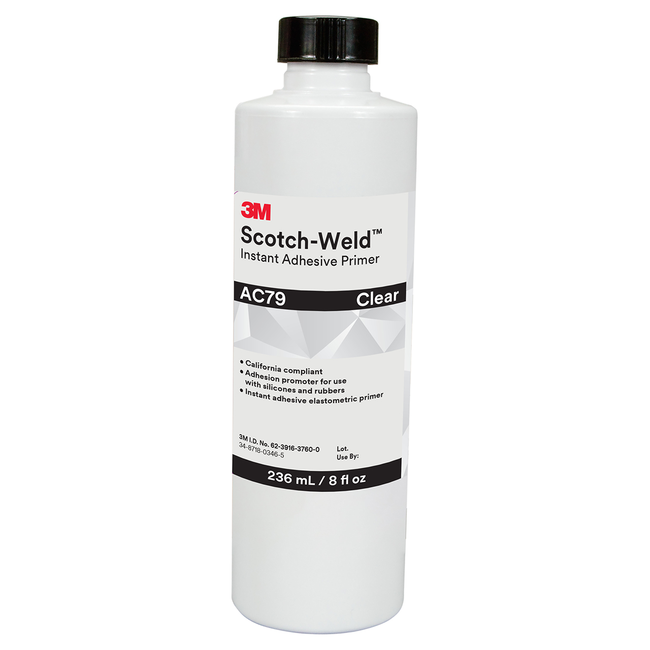 3M 7100039264 | Scotch-Weld AC79 8 fl oz Capacity Transparent Instant Adhesive Primer