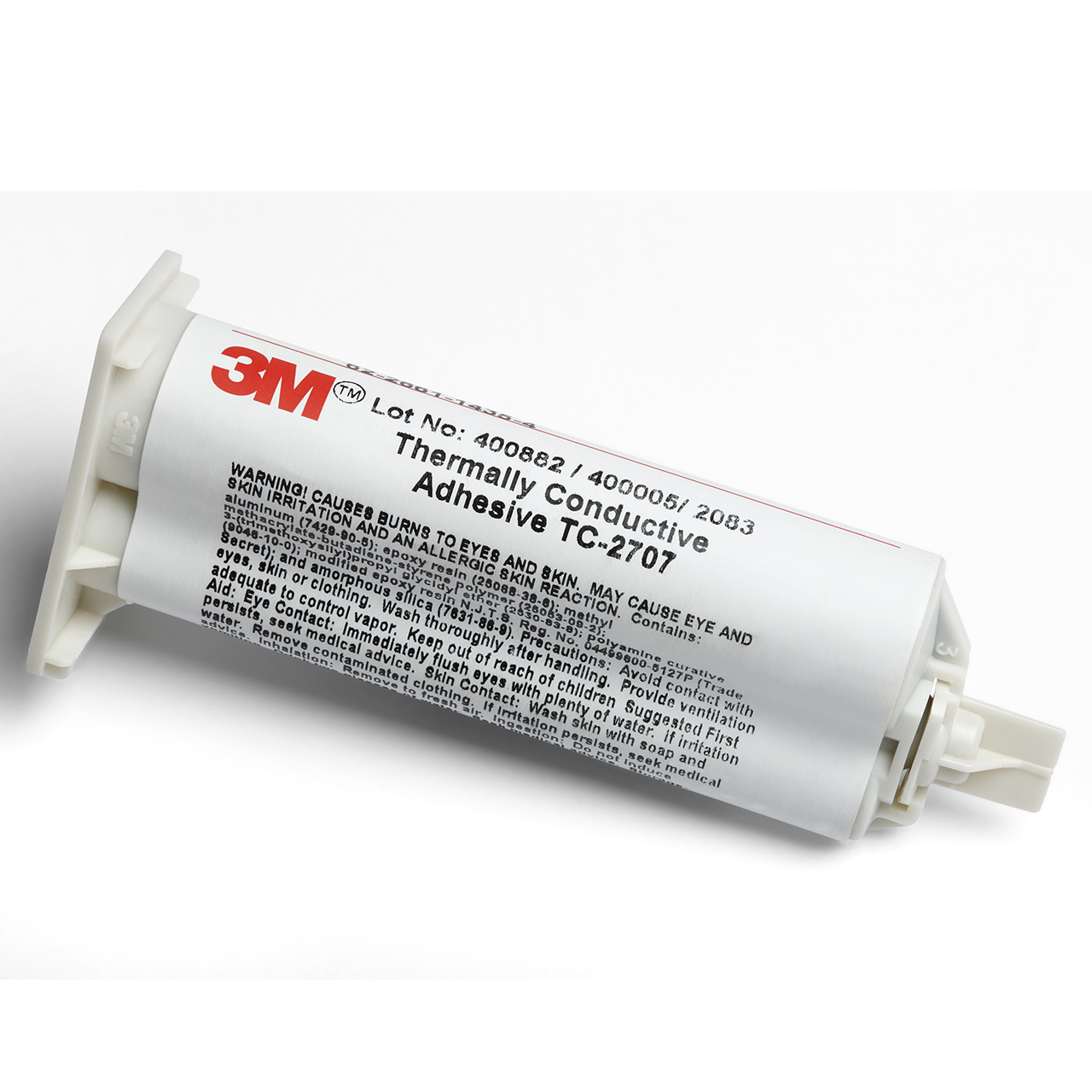 3M 7100178037 | 1.691 oz White Thermally Conductive Epoxy Adhesive