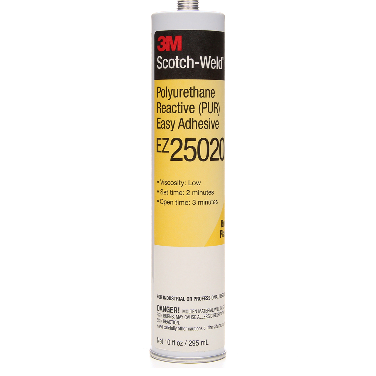3M 7000046538 | Scotch-Weld EZ250200 0.1 Gallon White PUR Adhesive