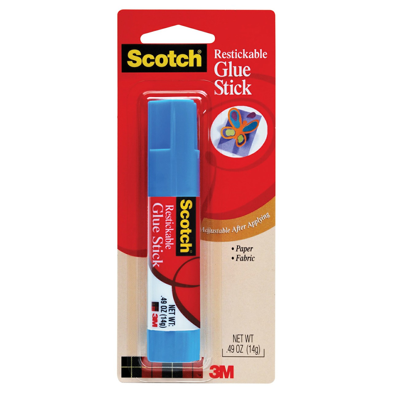 3M 7010416452 | Scotch Transparent Glue Stick