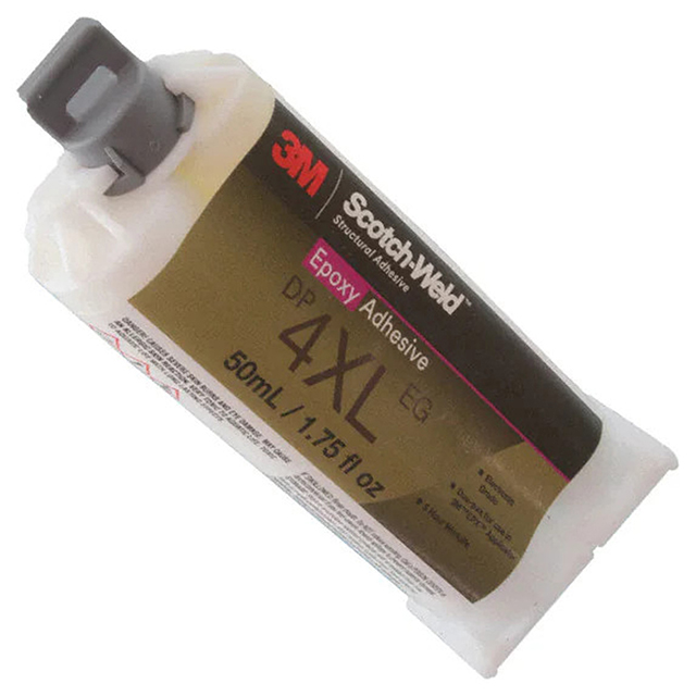 3M 7100185726 | Scotch-Weld DP4XLEG 1.69 fl oz Amber Epoxy Adhesive