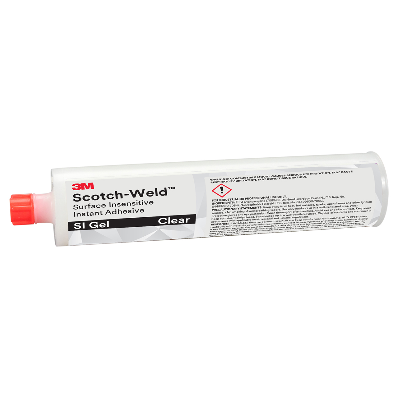 3M 7010330472 | Scotch-Weld SIGEL 10.6 oz Transparent Instant Adhesive