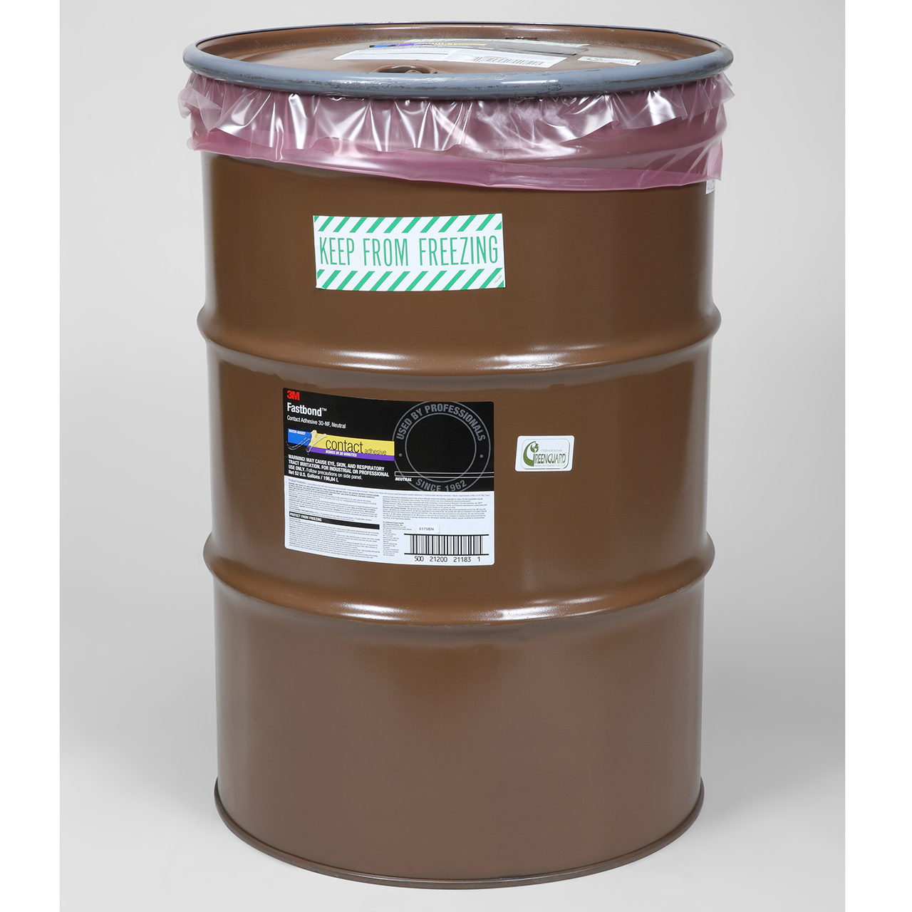3M 7000121382 | Fastbond 21183 55 Gallon Capacity Neutral Contact Adhesive