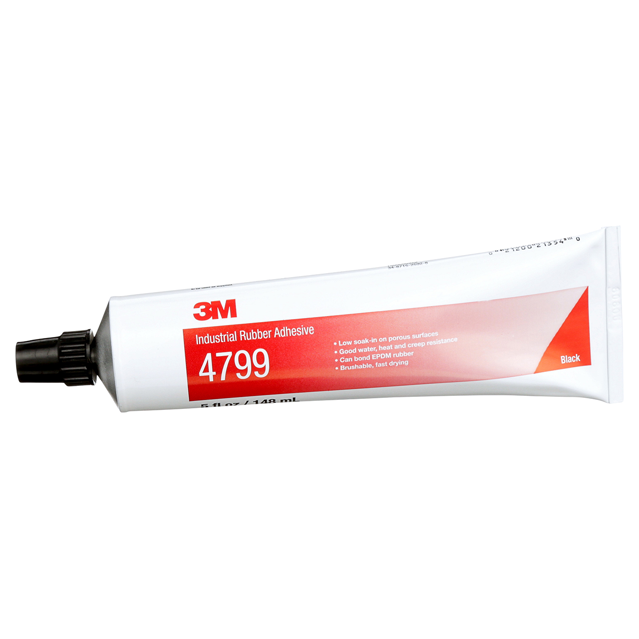 3M 7000000926 | 4799 5 fl oz Black Industrial Adhesive