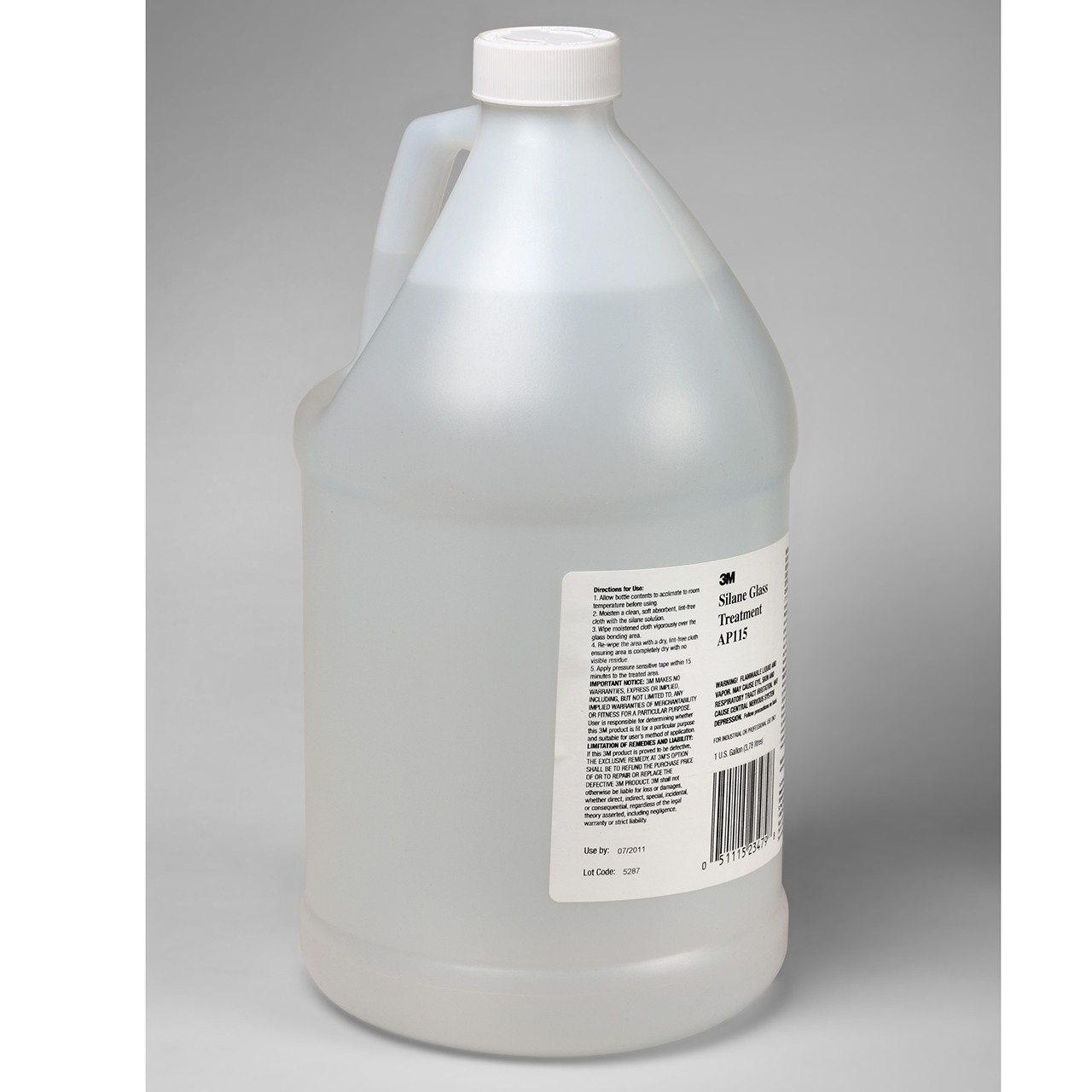 3M 7000001328 | 6.000" Width x 6.000" OAL AP115 Transparent Glass Treatment