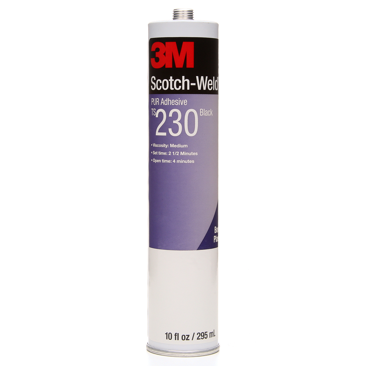 3M 7000000906 | Scotch-Weld TS230 0.1 Gallon Black PUR Adhesive