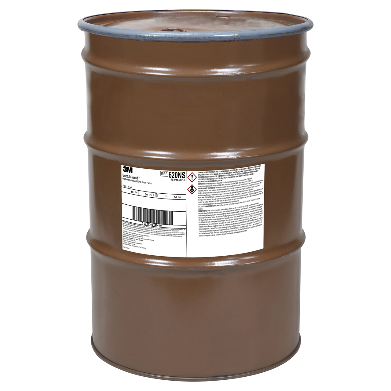 3M 7010301034 | Scotch-Weld 620NSBK Black Urethane Adhesive
