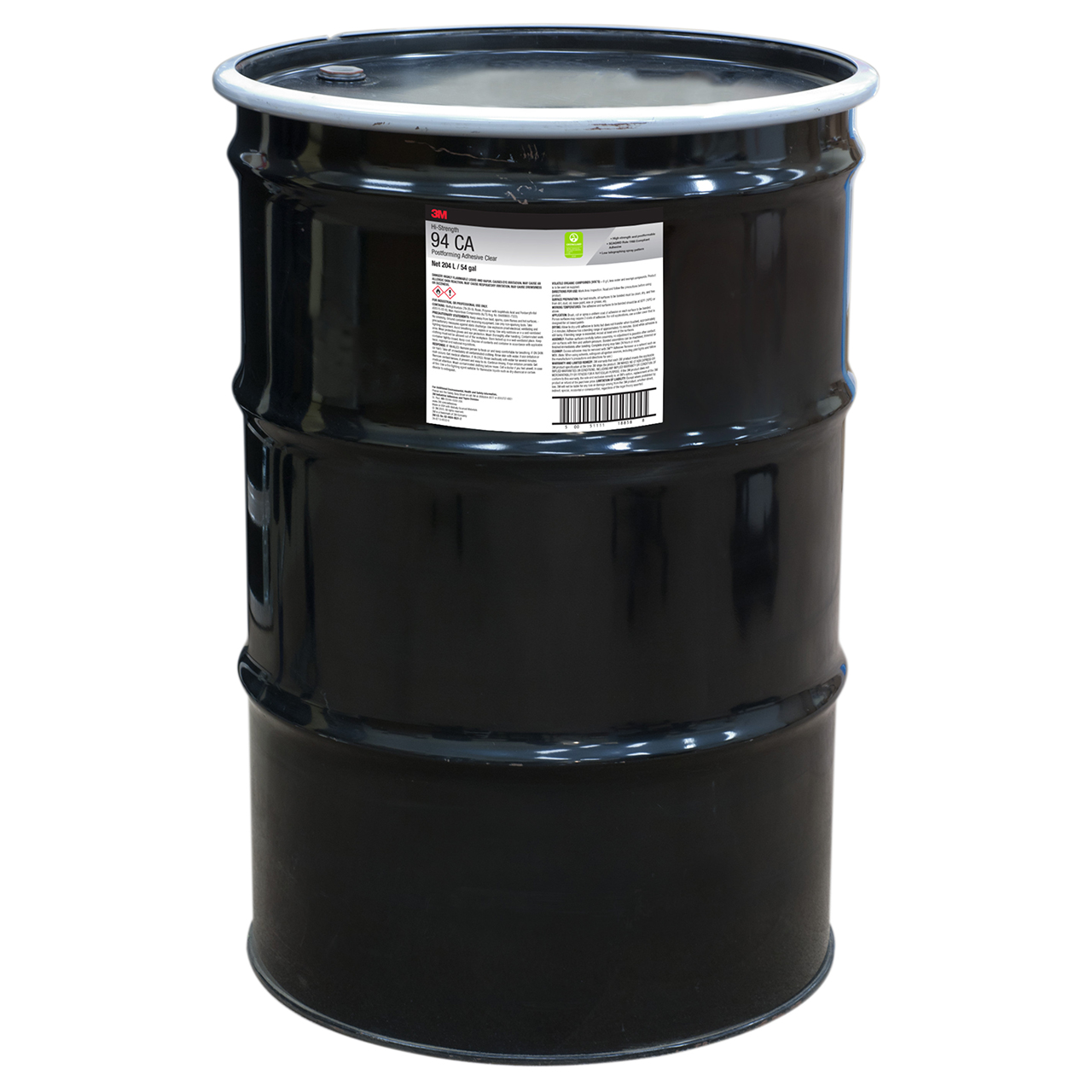 3M 7010310276 | 94 CA 55 Gallon Transparent Adhesive