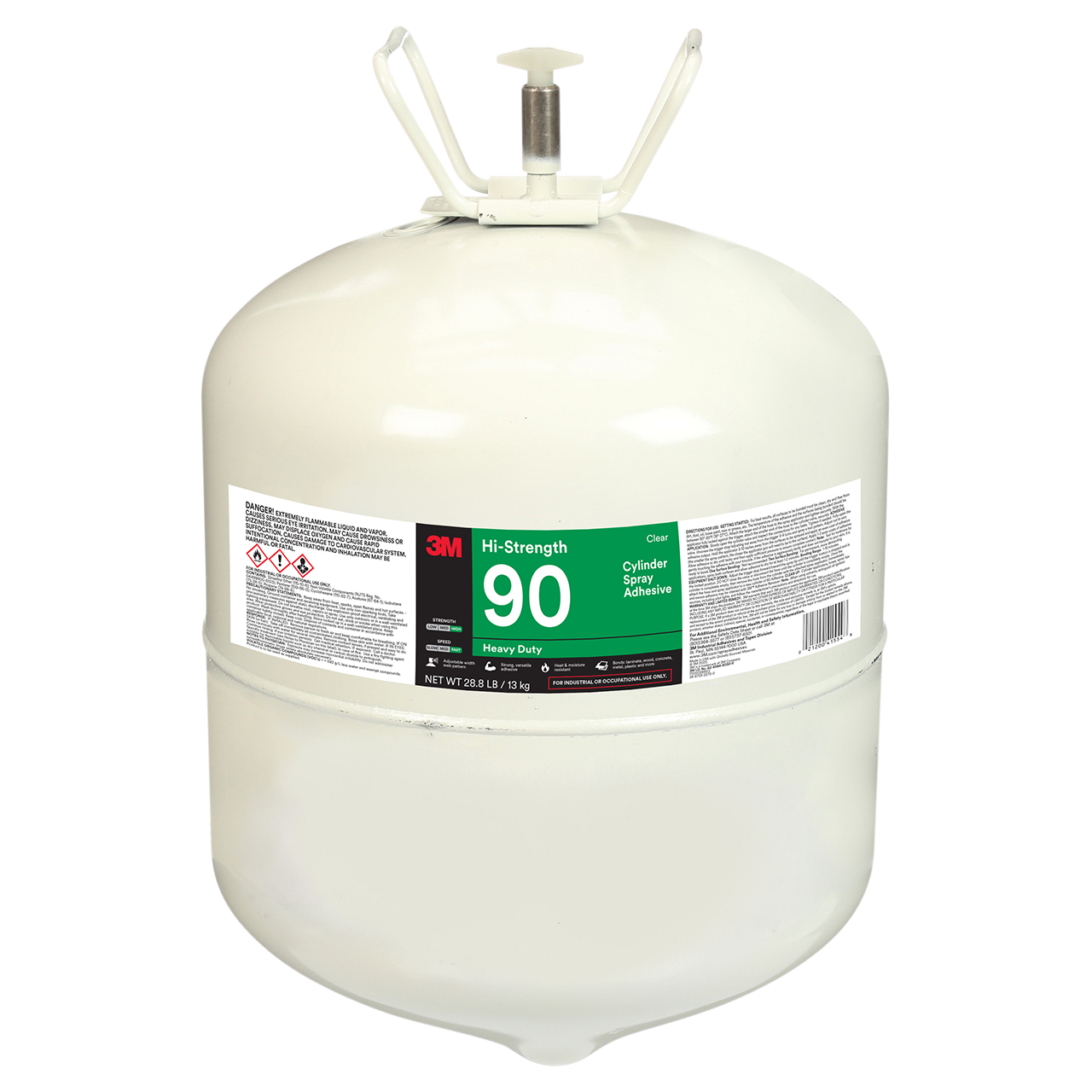 3M 7000028603 | 90 28.8 lbs. Transparent Spray Adhesive