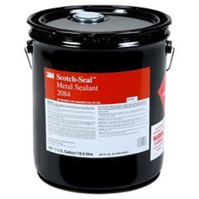 3M 7000046345 | Scotch-Seal 2084 55 Gallon Capacity Silver Sealant