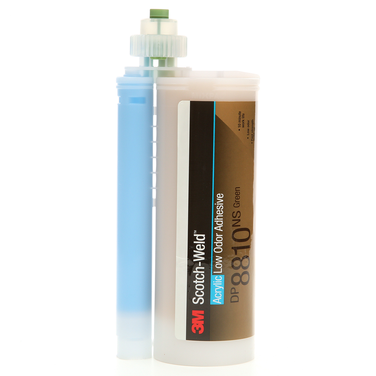 3M 7100075409 | Scotch-Weld DP8810NS 490 ml Green Low Odor Acrylic Adhesive
