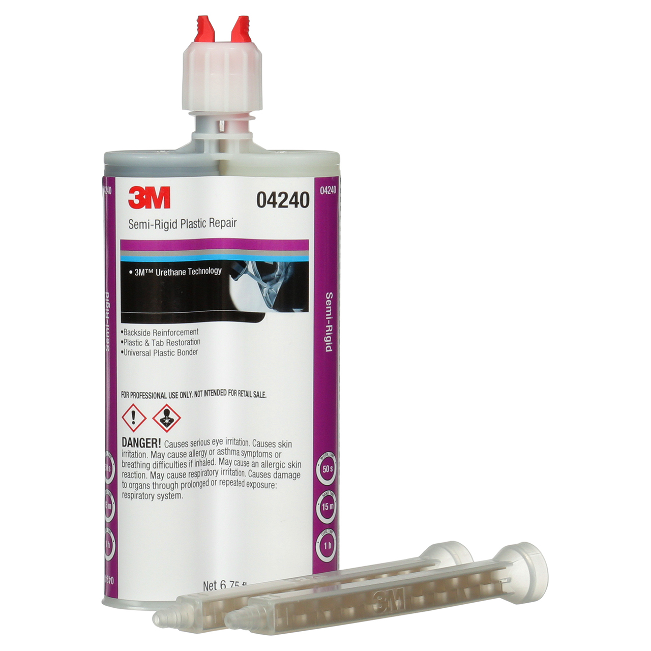3M 7000046371 | 04240 6.76 fl oz Transparent Repair