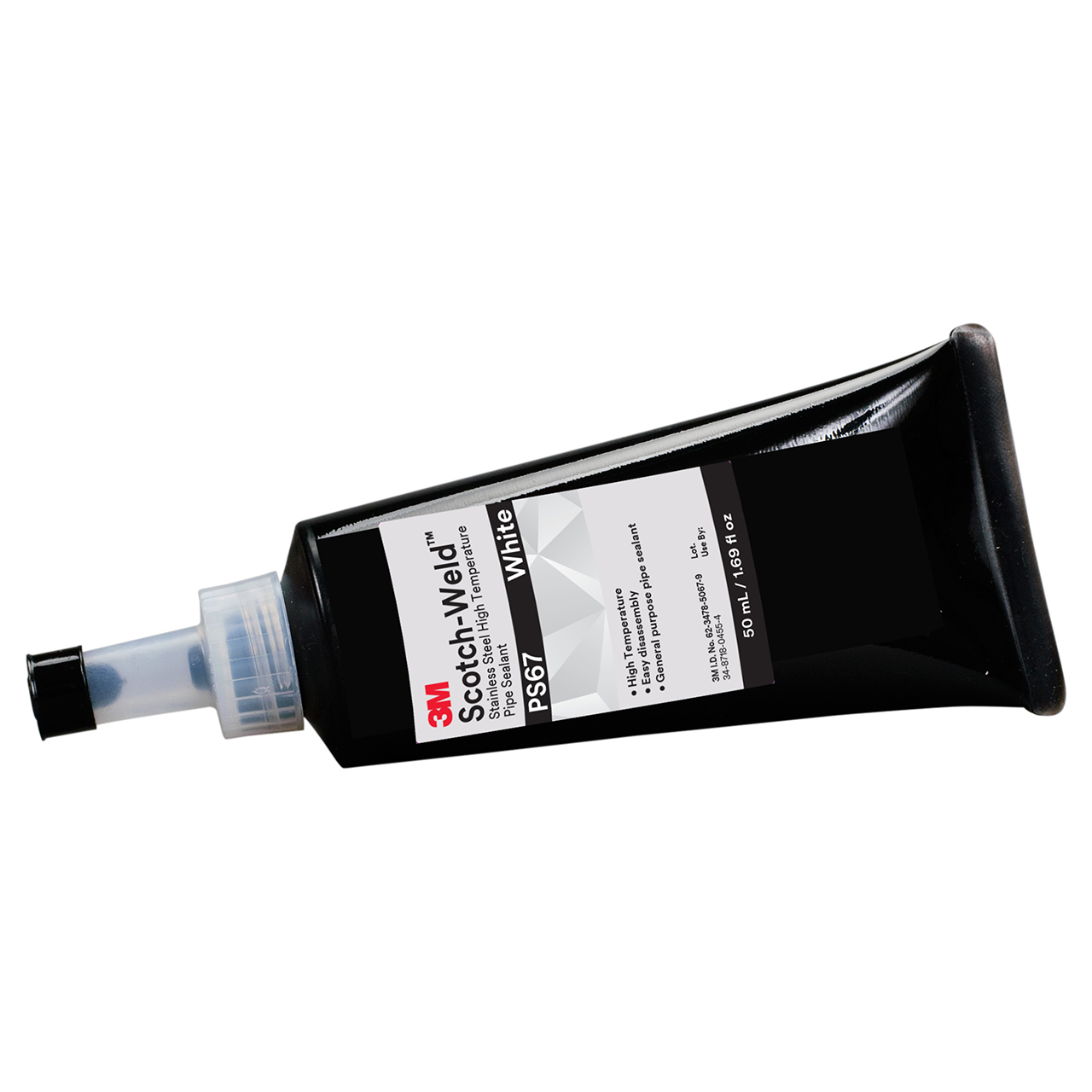 3M 7100039216 | Scotch-Weld PS67 1.69 fl oz White Pipe Sealant