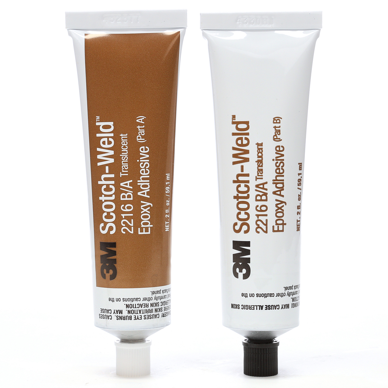 3M 7000046479 | Scotch-Weld 2216 2 fl oz Translucent Epoxy Adhesive