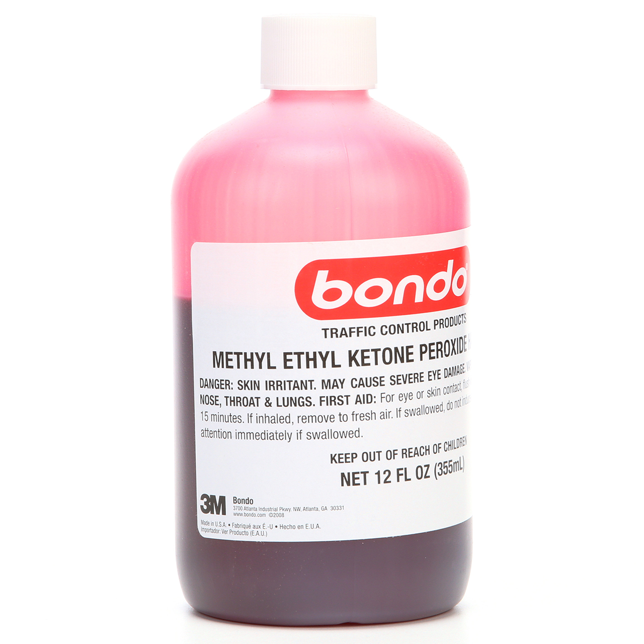 3M 7100142940 | Bondo 00007 16 oz Capacity Red Tube Hardeners