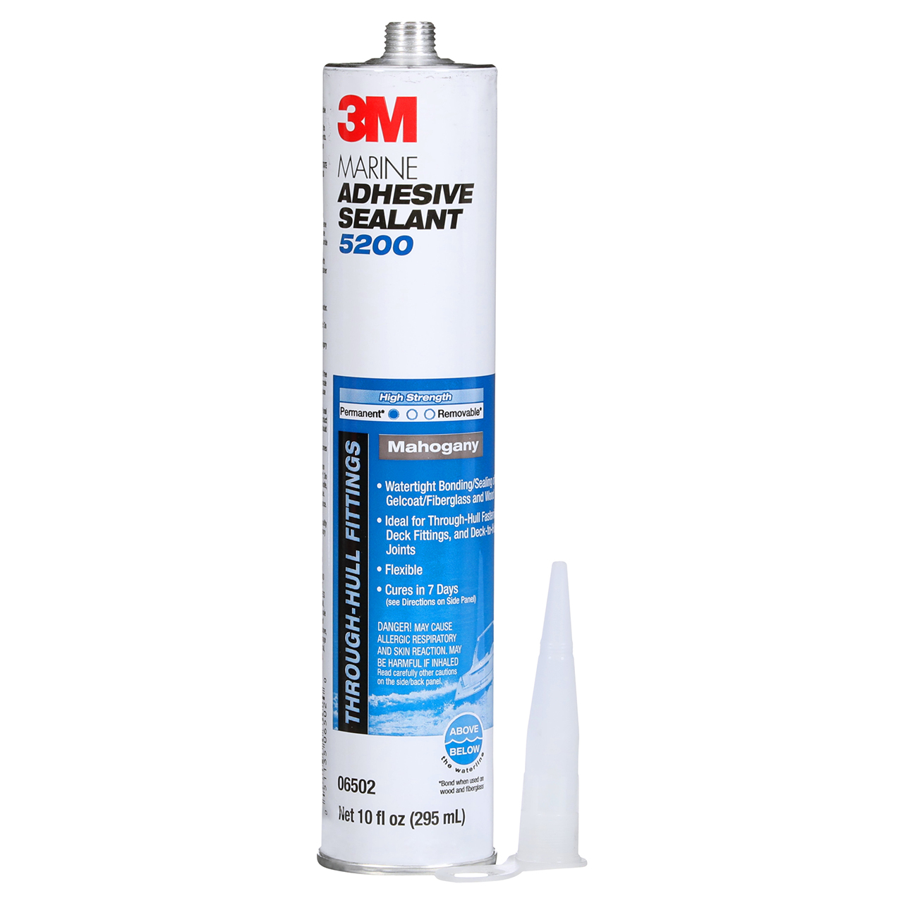 3M 7000045778 | 06502 0.1 Gallon Mahogany Marine Adhesive Sealant
