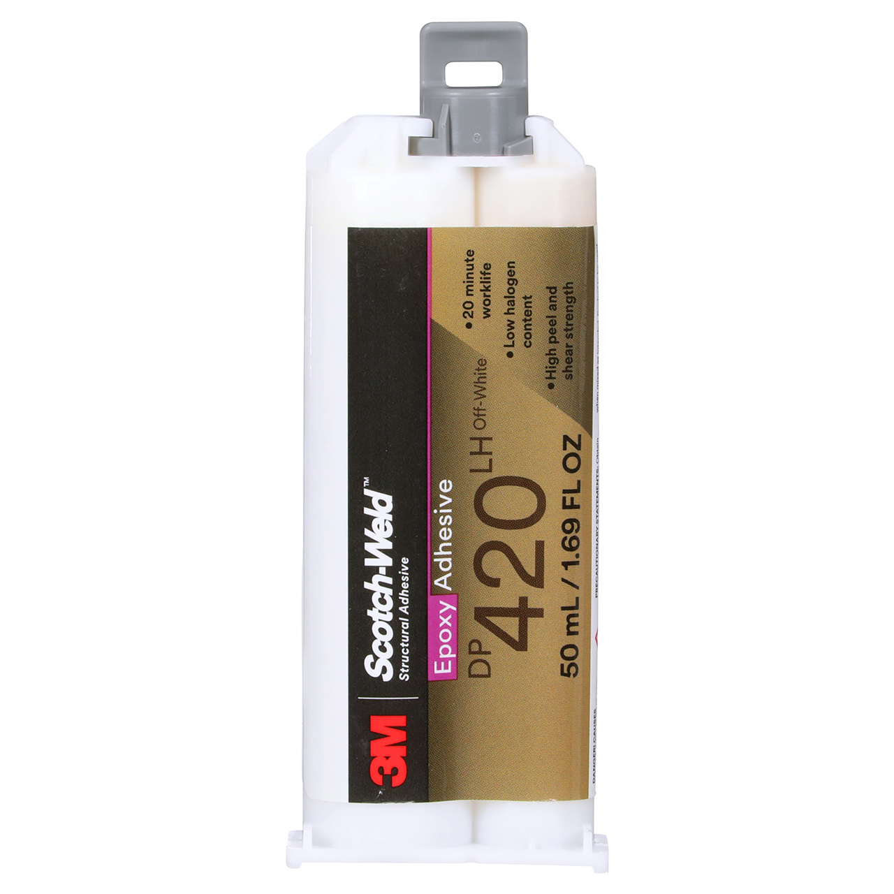 3M 7100148736 | Scotch-Weld DP420 1.69 fl oz Off-white Epoxy Adhesive
