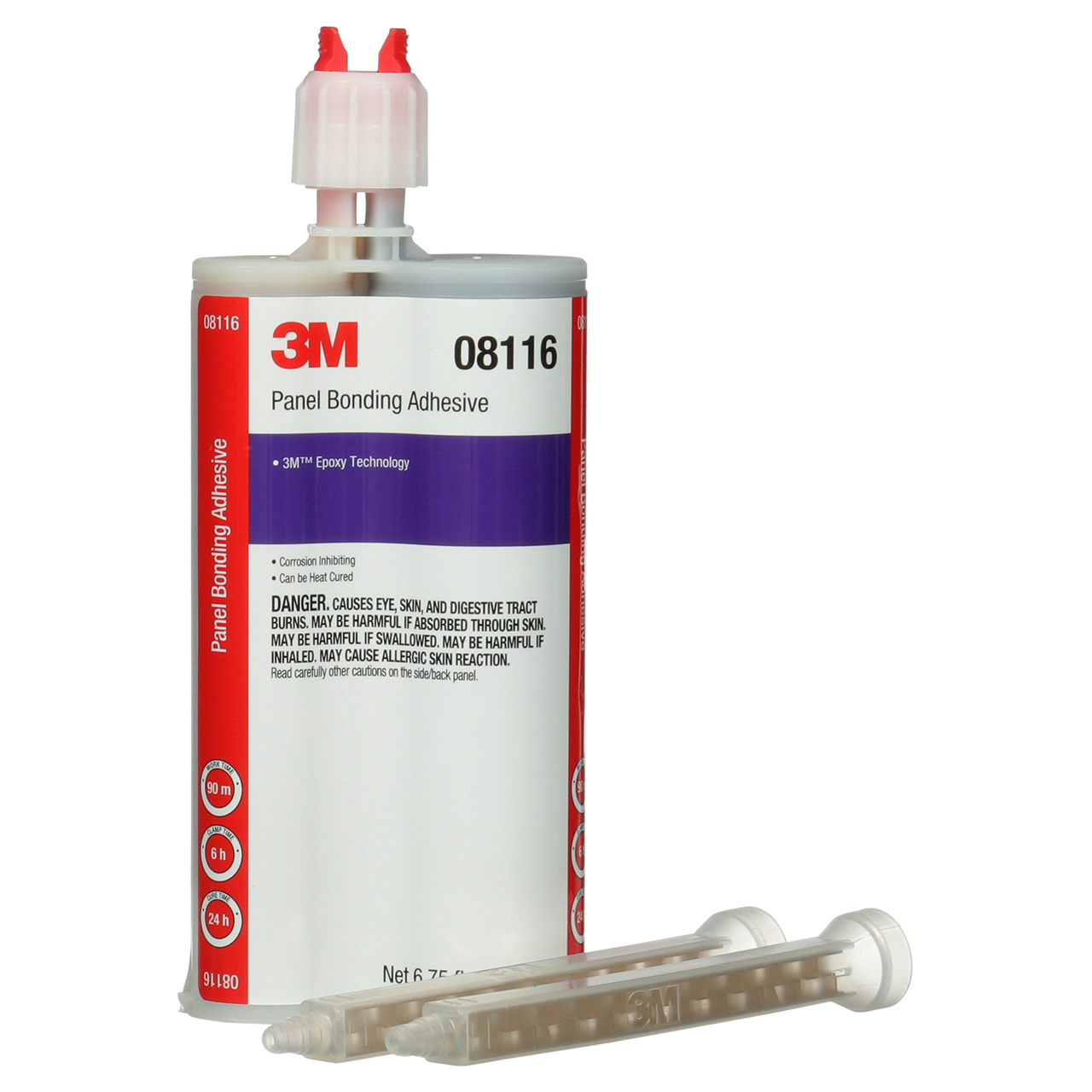 3M 7000045775 | 08116 6.76 fl oz Black Panel Bonding Adhesive