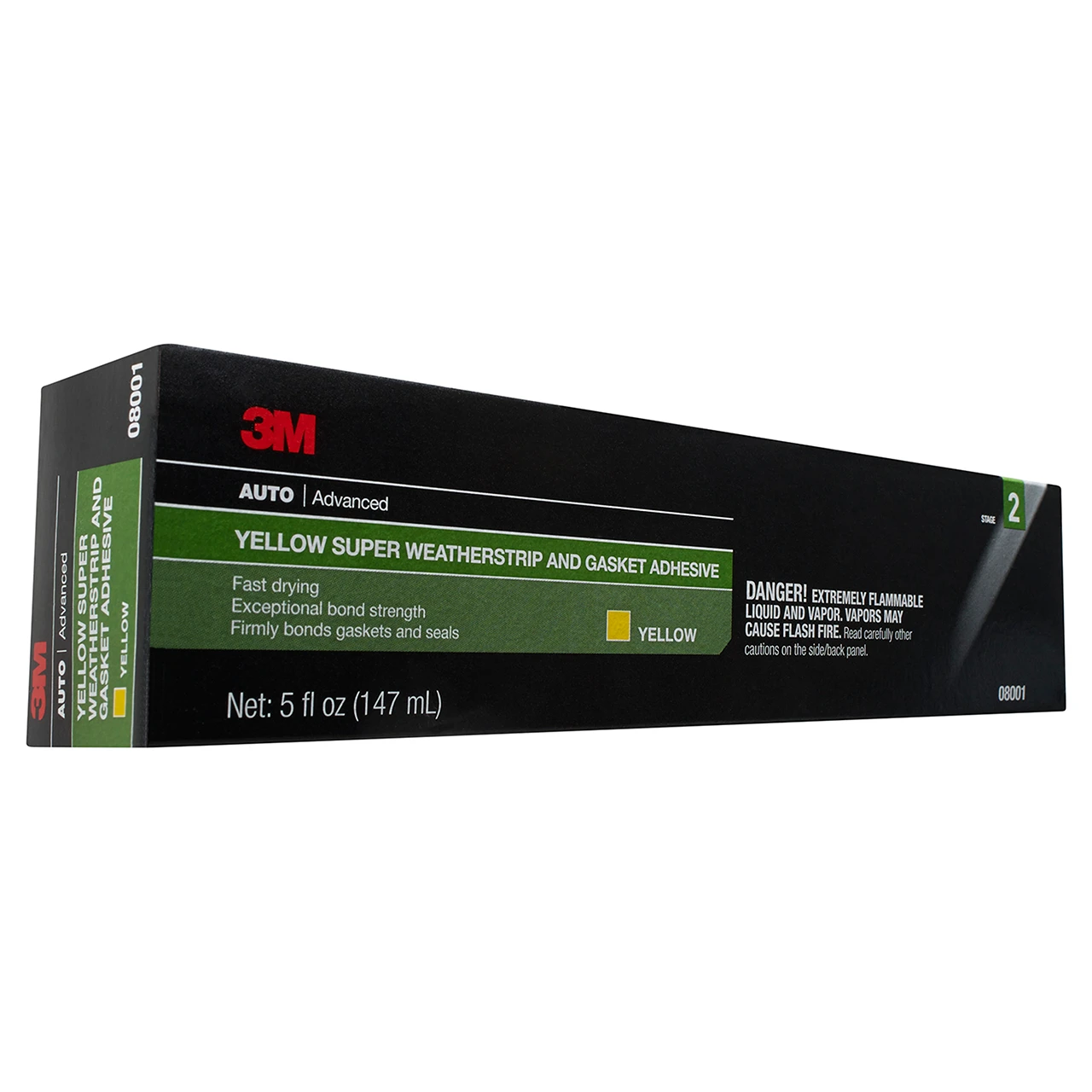 3M 7000000456 | 08001 5 oz Yellow Weatherstrip and Gasket Adhesive