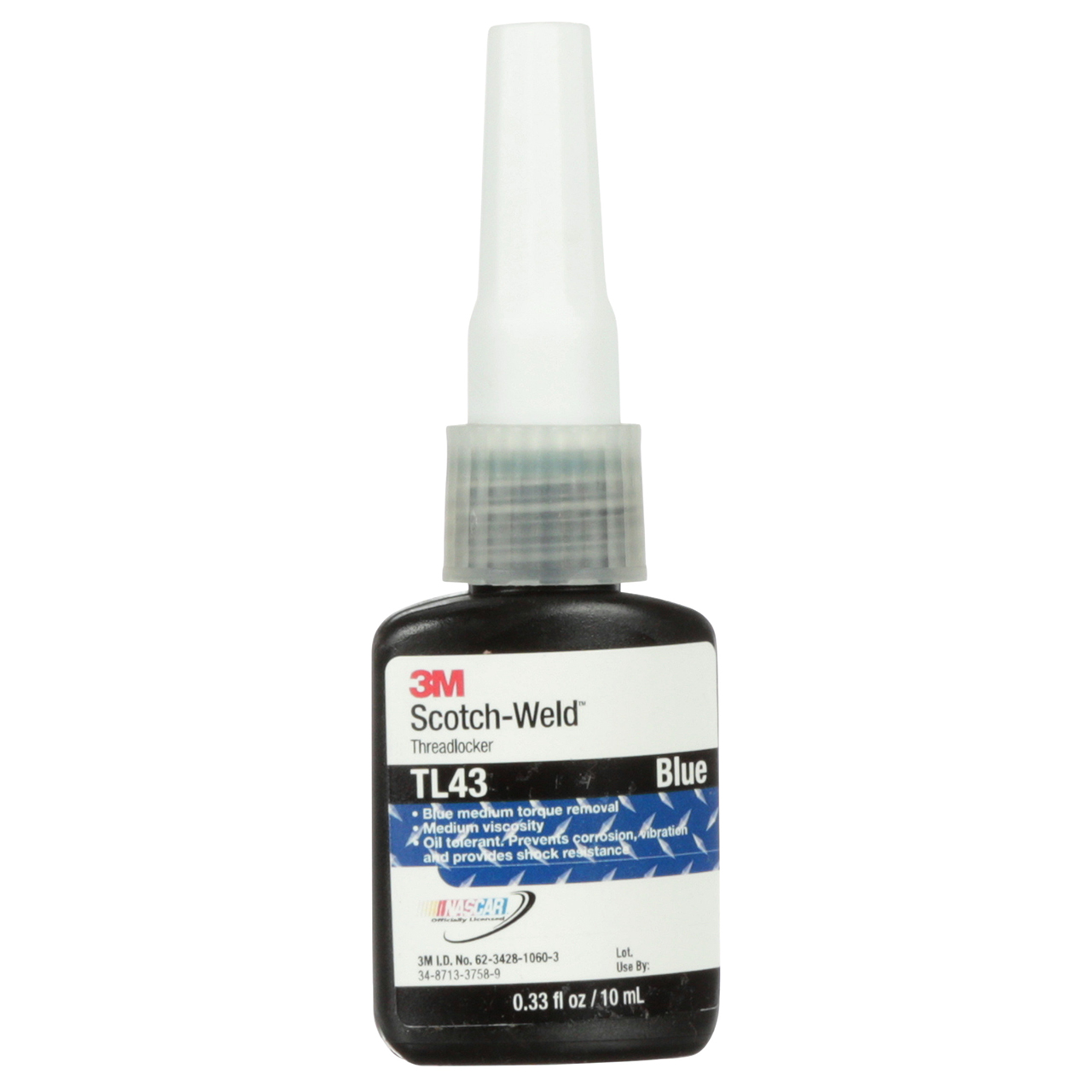 3M 7100039219 | Scotch-Weld TL43 0.33 fl oz Blue Threadlocker