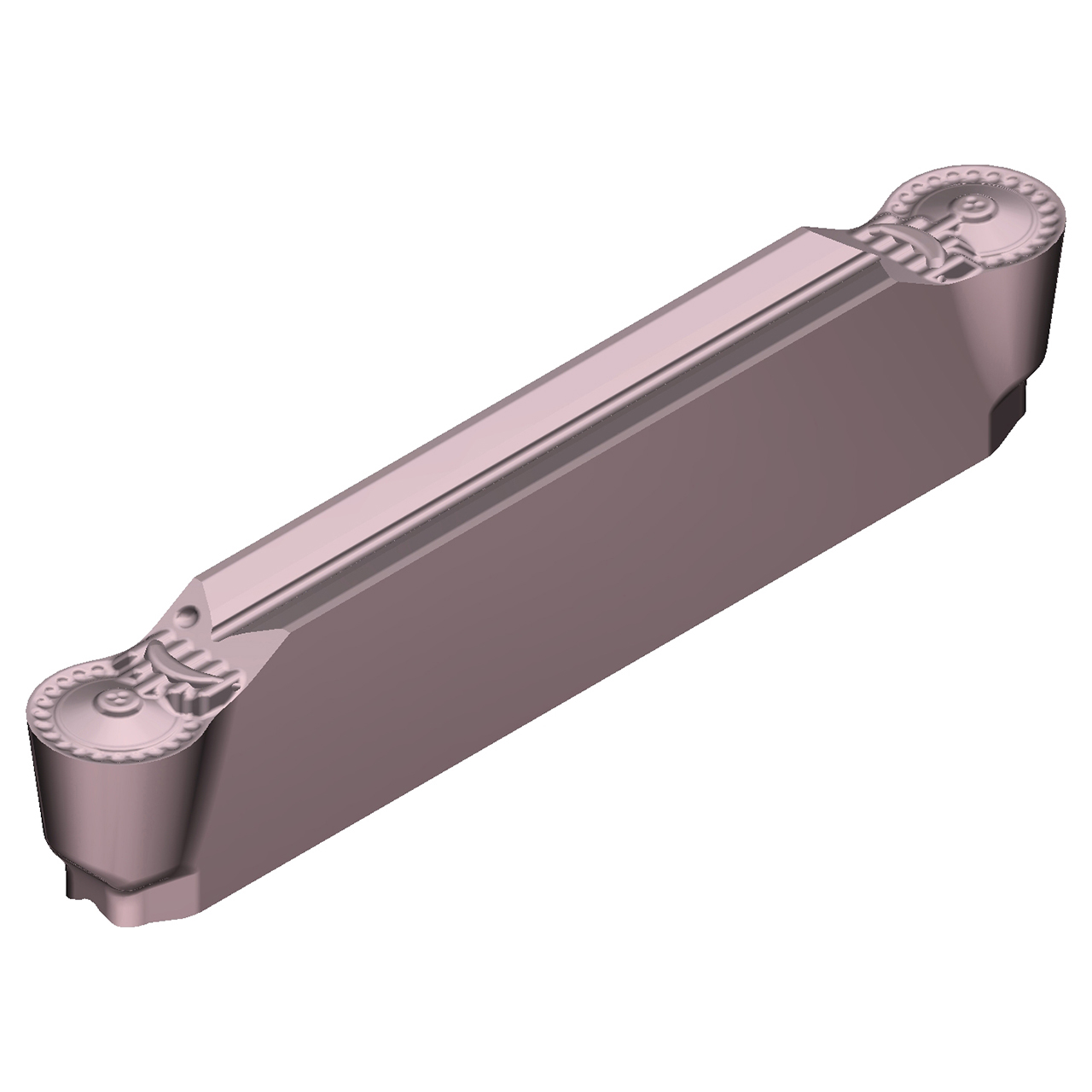 Sumitomo 18HMAPD | GCMN4020-RN-AC530U 0.1575" Cutting Width x 0.0787" Radius x 0.1575" Thickness Super ZX Coat Coated Carbide GND Grooving Insert