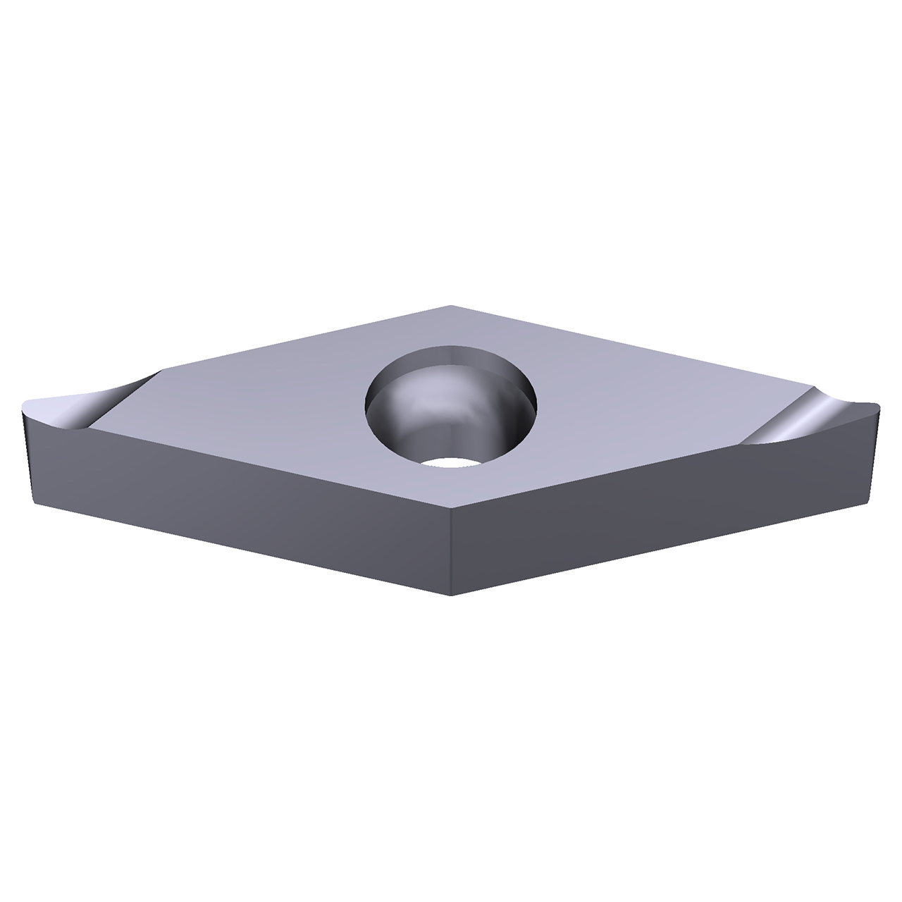 Sumitomo 10T5APK | VBGT220.5LFY-AC5015S 0.2500" Circle Diameter x 2.80mm Hole Diameter x 0.0079" Radius Absotech Coated Carbide Turning Insert