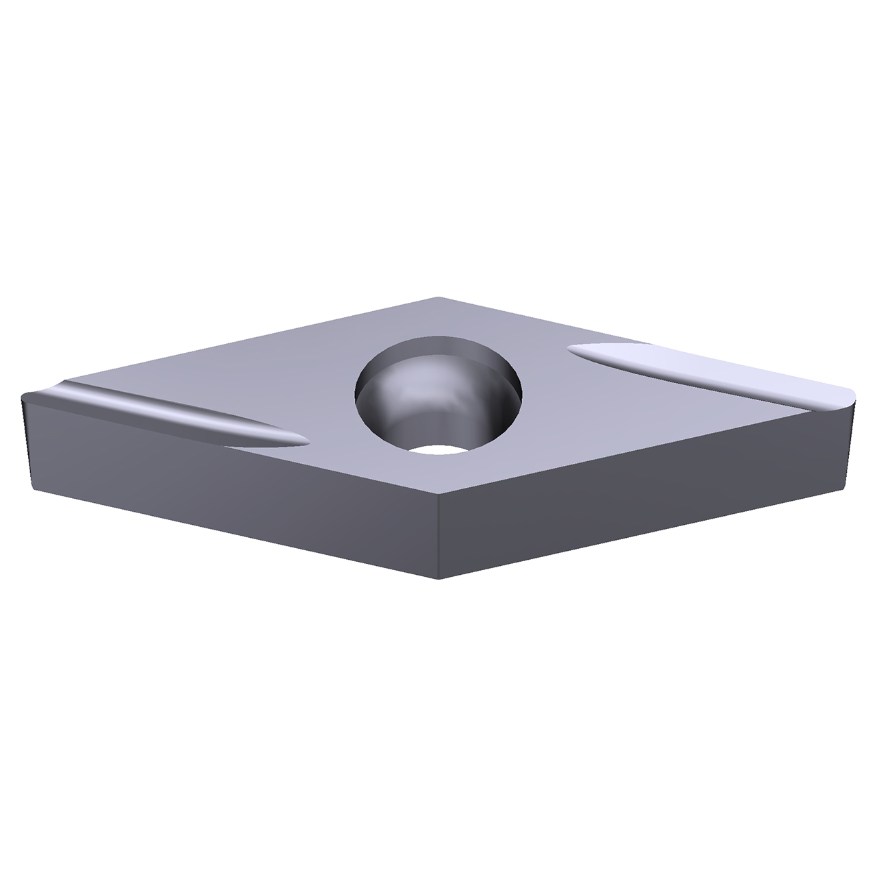 Sumitomo 10T5APE | VBGT220.5RFX-AC5015S 0.2500" Circle Diameter x 2.80mm Hole Diameter x 0.0079" Radius Absotech Coated Carbide Turning Insert