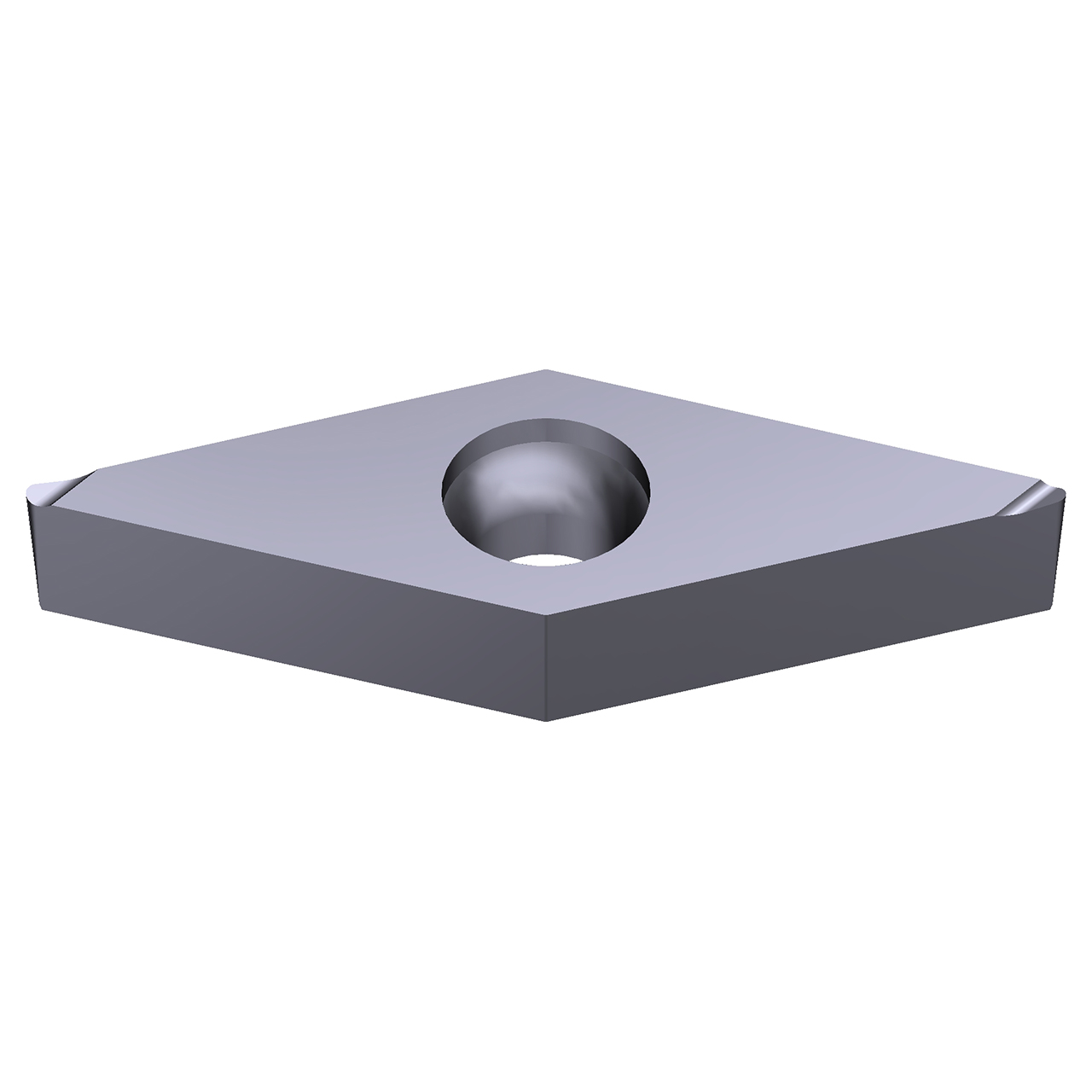 Sumitomo 10T5AYM | VBGT221LFYS-AC5015S 0.2500" Circle Diameter x 2.80mm Hole Diameter x 0.0157" Radius Absotech Coated Carbide Turning Insert