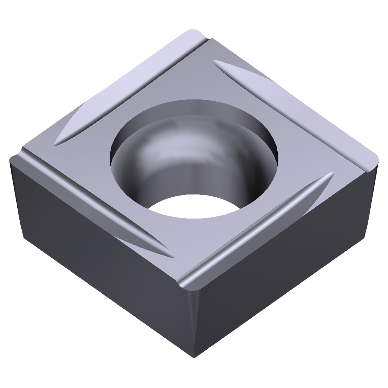 Sumitomo 10T6ADD | SCGT431RFX-AC5025S 0.5000" Circle Diameter x 5.16mm Hole Diameter x 0.0157" Radius Absotech Coated Carbide Turning Insert