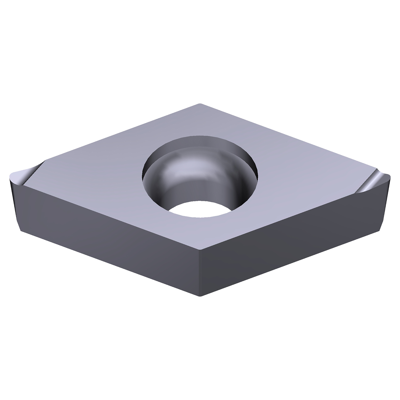 Sumitomo 10T6AXS | DCGT21.50.5LFYS-AC5025S 0.2500" Circle Diameter x 2.80mm Hole Diameter x 0.0079" Radius Absotech Coated Carbide Turning Insert
