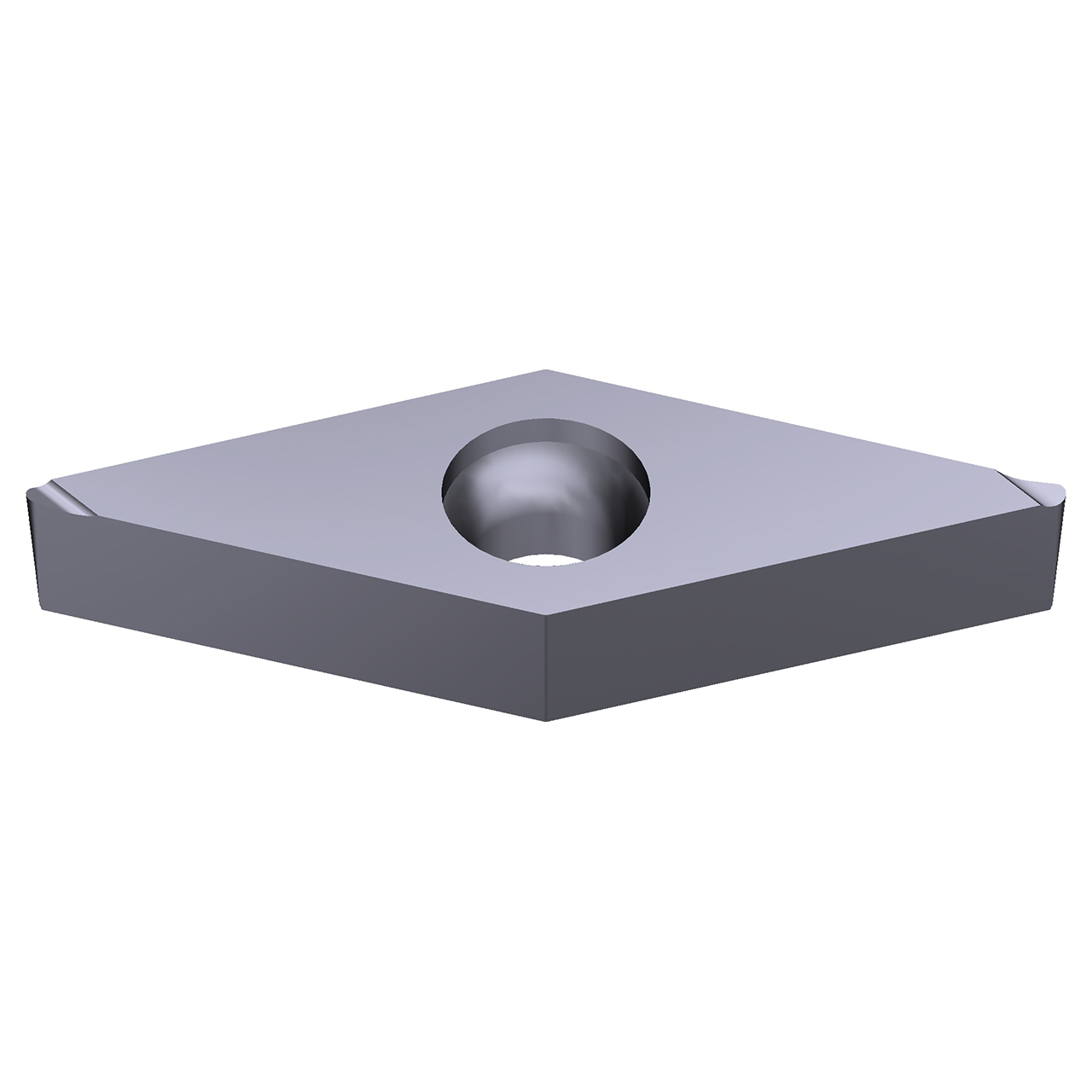 Sumitomo 10T6AYL | VBGT221RFYS-AC5025S 0.2500" Circle Diameter x 2.80mm Hole Diameter x 0.0157" Radius Absotech Coated Carbide Turning Insert