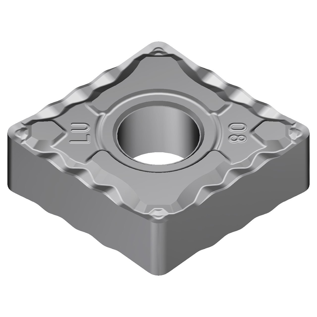 Sumitomo 19T4BUL | CNMG322ELU-AC8015P 0.3750" Circle Diameter x 3.81mm Hole Diameter x 0.0315" Radius Absotech Coated Carbide Turning Insert