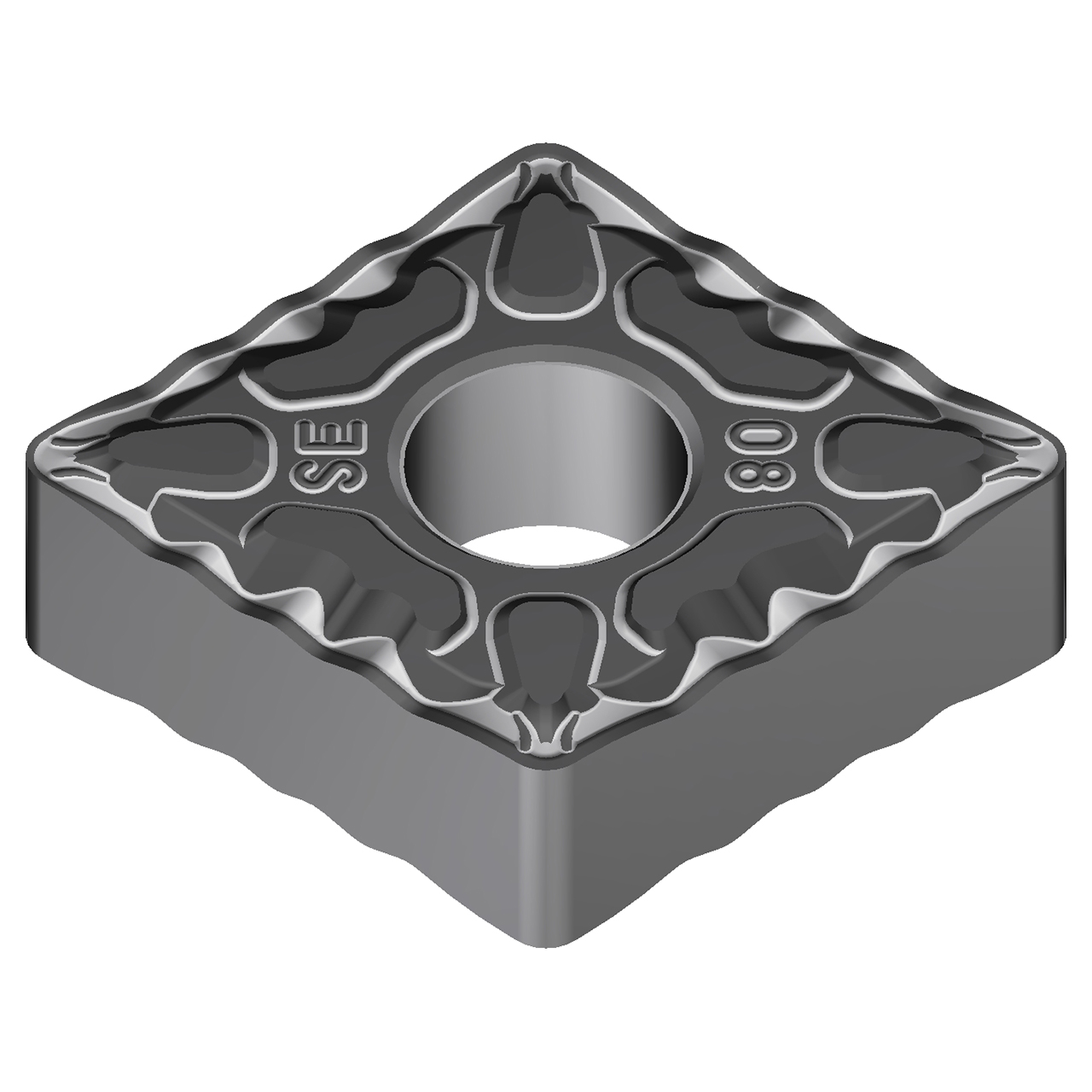 Sumitomo 19P7AWB | CNMG431ESE-AC8025P 0.5000" Circle Diameter x 5.16mm Hole Diameter x 0.0157" Radius Absotech Coated Carbide Turning Insert