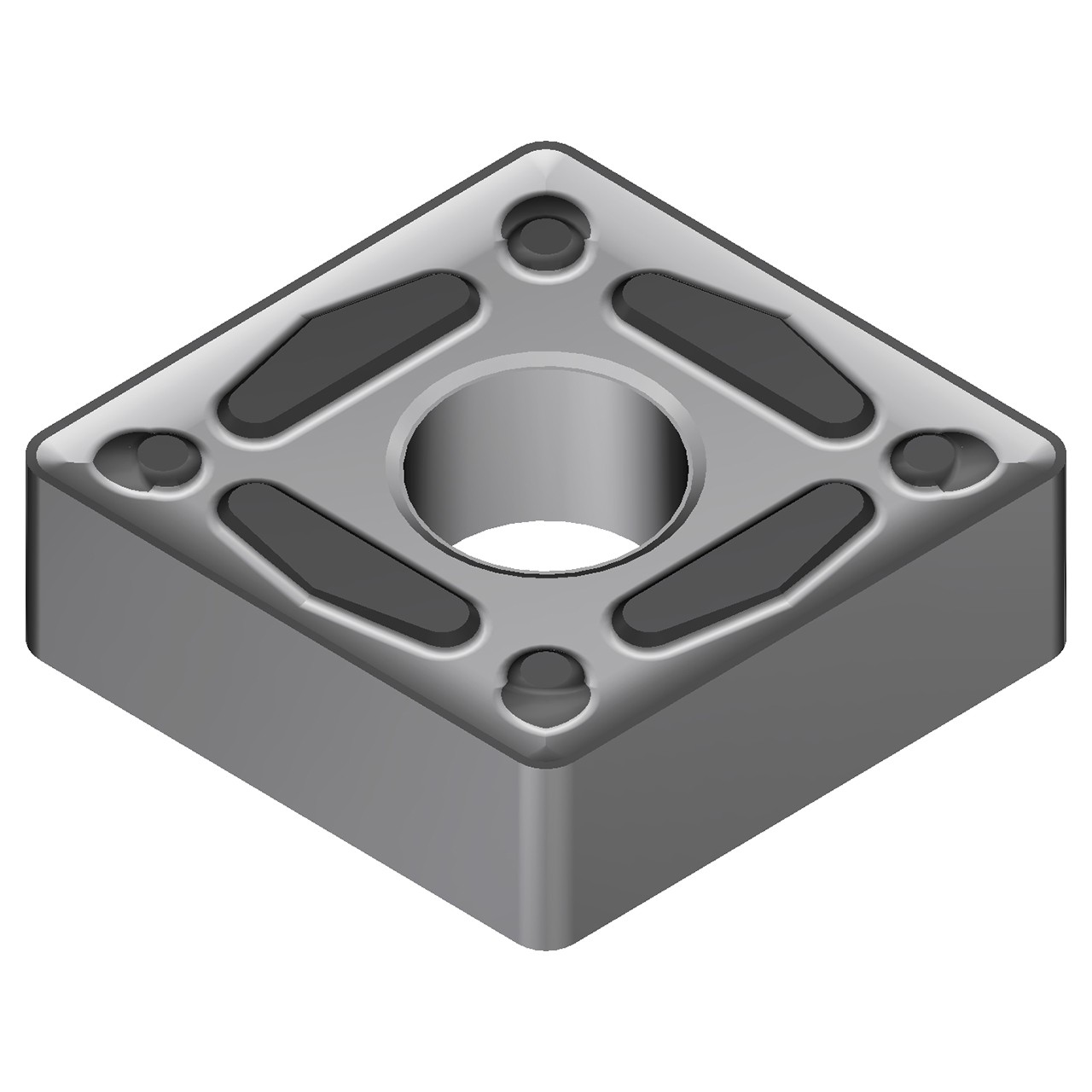 Sumitomo 19P7774 | CNMG332ENG-AC8025P 0.3750" Circle Diameter x 3.81mm Hole Diameter x 0.0315" Radius Absotech Coated Carbide Turning Insert