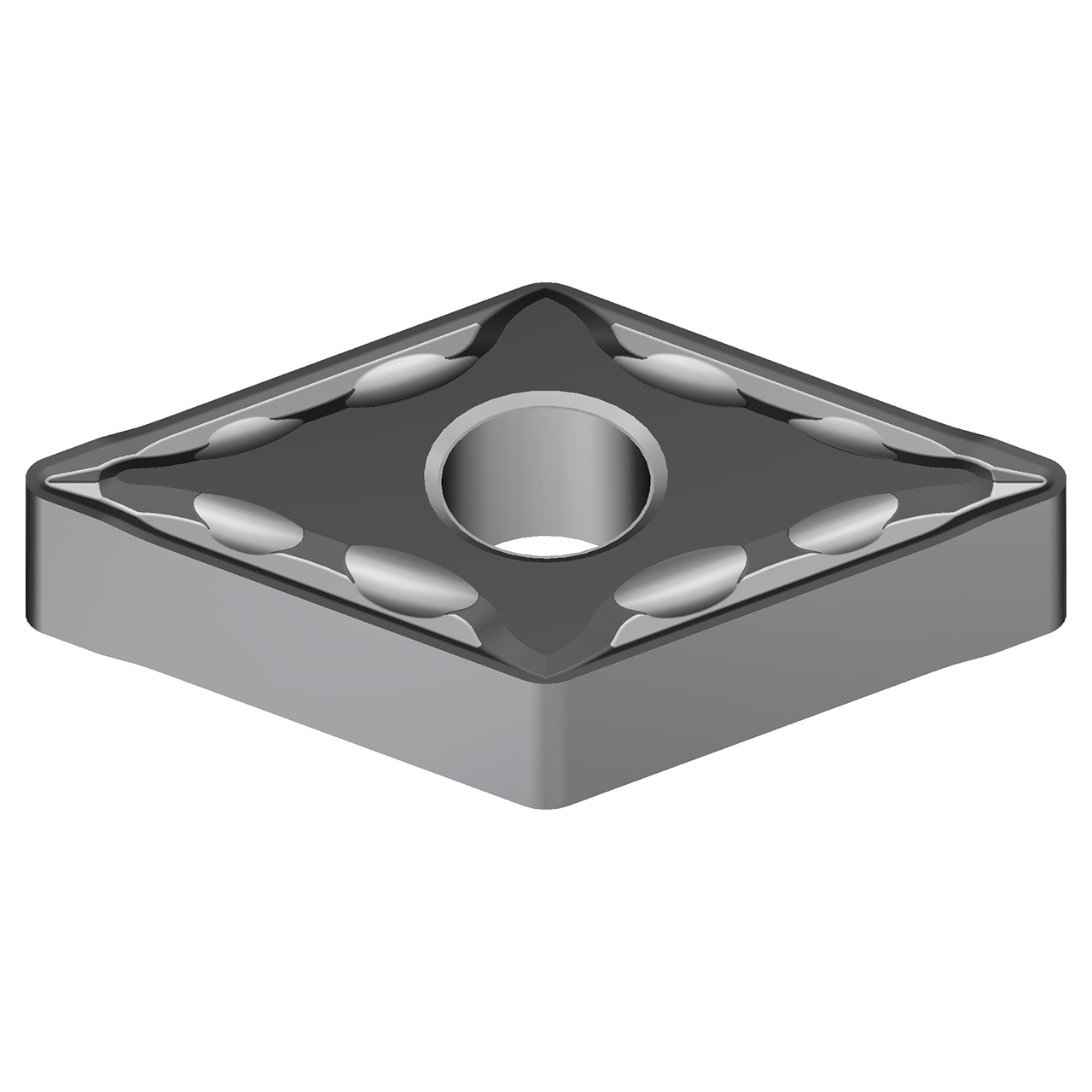 Sumitomo 19P7AFQ | DNMG433EMU-AC8025P 0.5000" Circle Diameter x 5.16mm Hole Diameter x 0.0472" Radius Absotech Coated Carbide Turning Insert