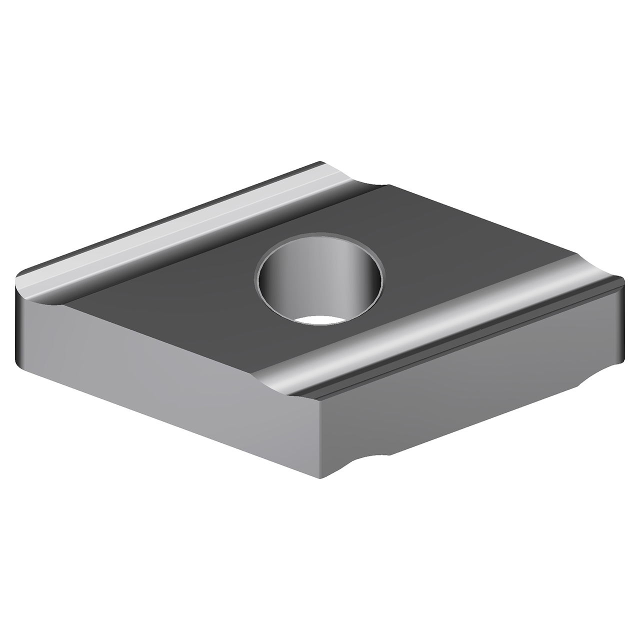 Sumitomo 19P7CDF | DNML431EHM-AC8025P 0.5000" Circle Diameter x 5.16mm Hole Diameter x 0.0157" Radius Absotech Coated Carbide Turning Insert