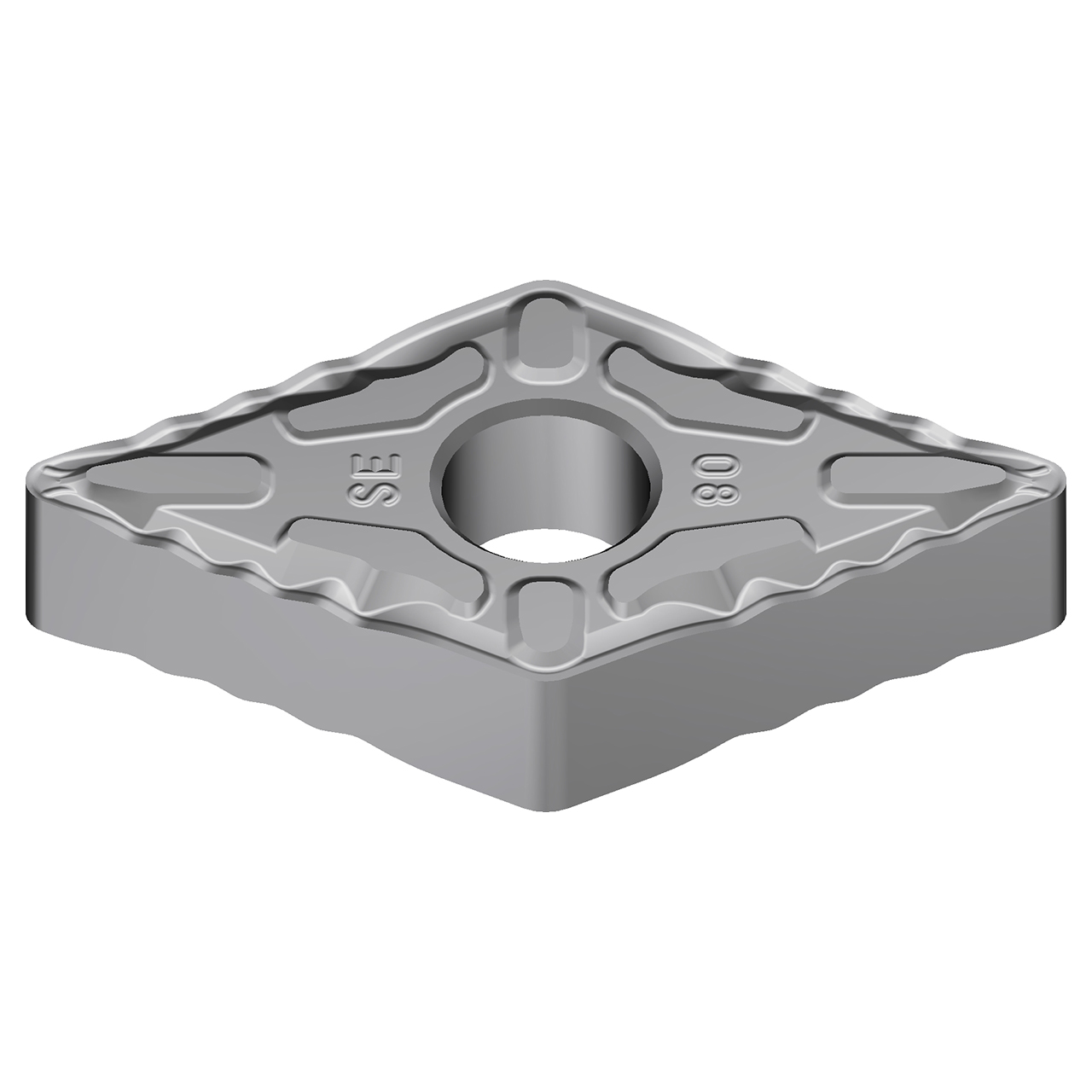 Sumitomo 19T4AWG | DNMG433ESE-AC8015P 0.5000" Circle Diameter x 5.16mm Hole Diameter x 0.0472" Radius Absotech Coated Carbide Turning Insert