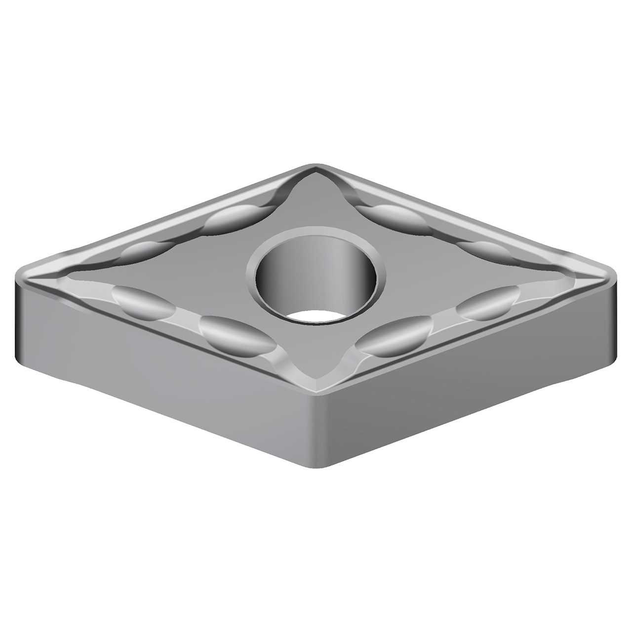Sumitomo 19T4AFQ | DNMG433EMU-AC8015P 0.5000" Circle Diameter x 5.16mm Hole Diameter x 0.0472" Radius Absotech Coated Carbide Turning Insert