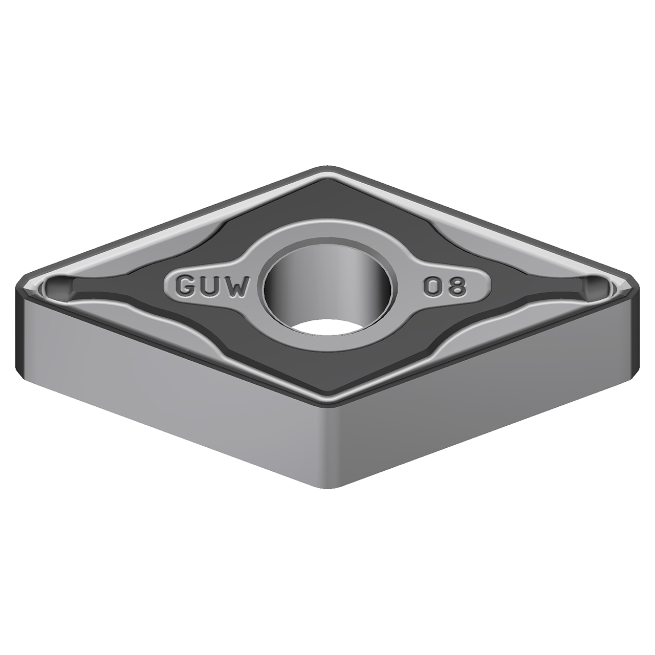 Sumitomo 19P7WLG | DNMX433EGUW-AC8025P 0.5000" Circle Diameter x 5.16mm Hole Diameter x 0.0472" Radius Absotech Coated Carbide Turning Insert