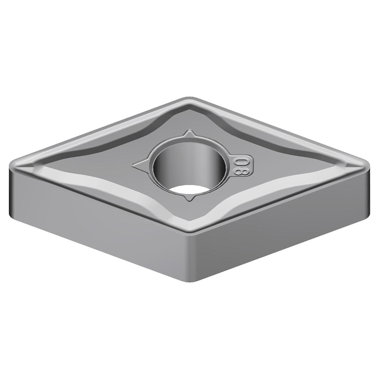 Sumitomo 19T3CNN | DNMG443EEM-AC8035P 0.5000" Circle Diameter x 5.16mm Hole Diameter x 0.0472" Radius Absotech Coated Carbide Turning Insert