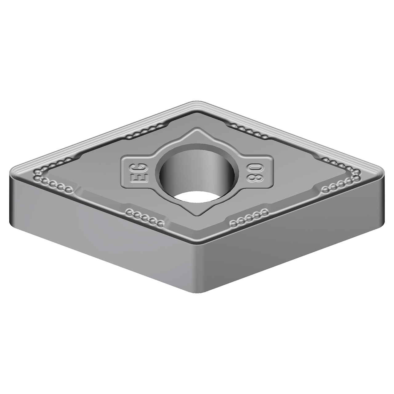 Sumitomo 19T3CHQ | DNMG431EEG-AC8035P 0.5000" Circle Diameter x 5.16mm Hole Diameter x 0.0157" Radius Absotech Coated Carbide Turning Insert