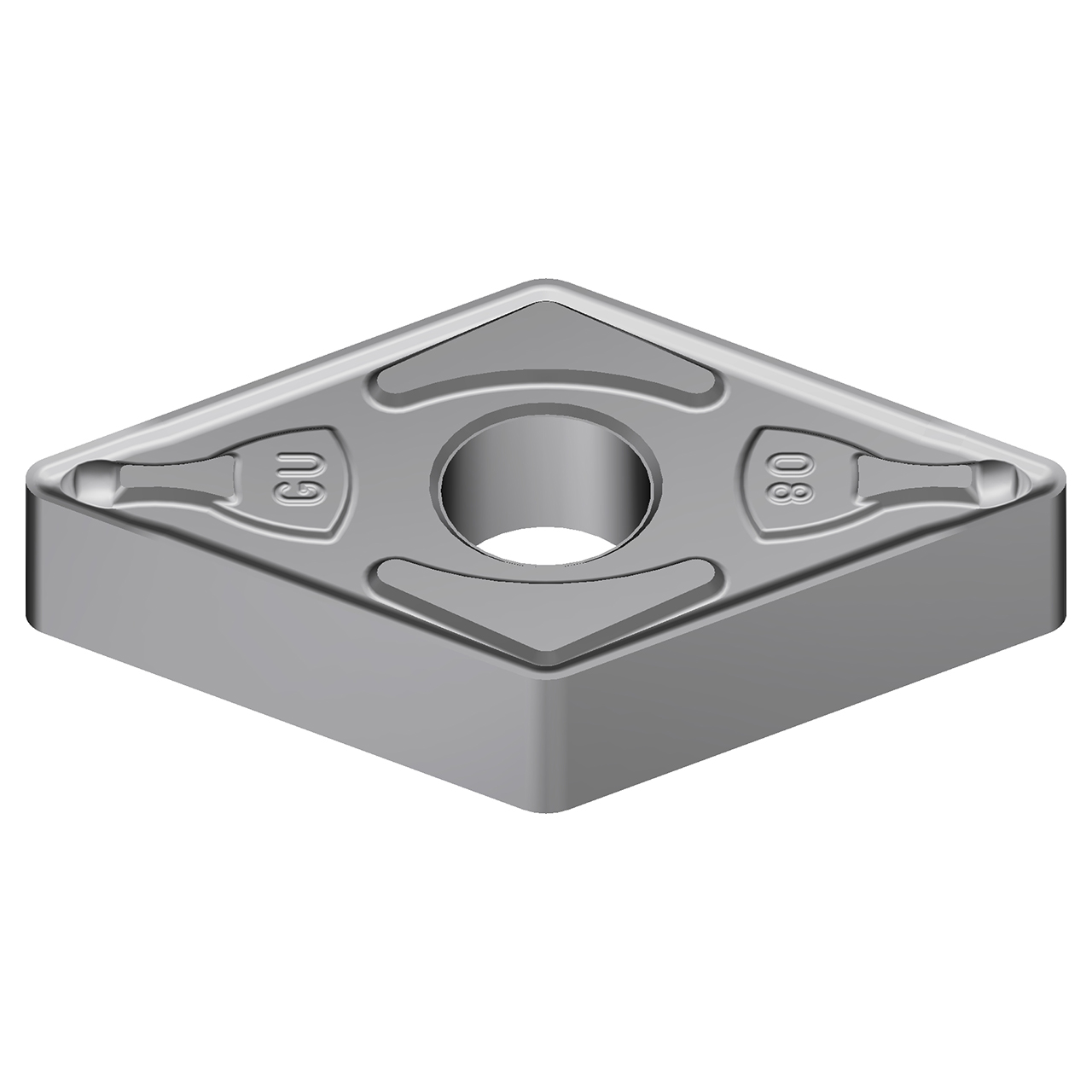 Sumitomo 19T3CRC | DNMG333EGU-AC8035P 0.3750" Circle Diameter x 3.81mm Hole Diameter x 0.0472" Radius Absotech Coated Carbide Turning Insert