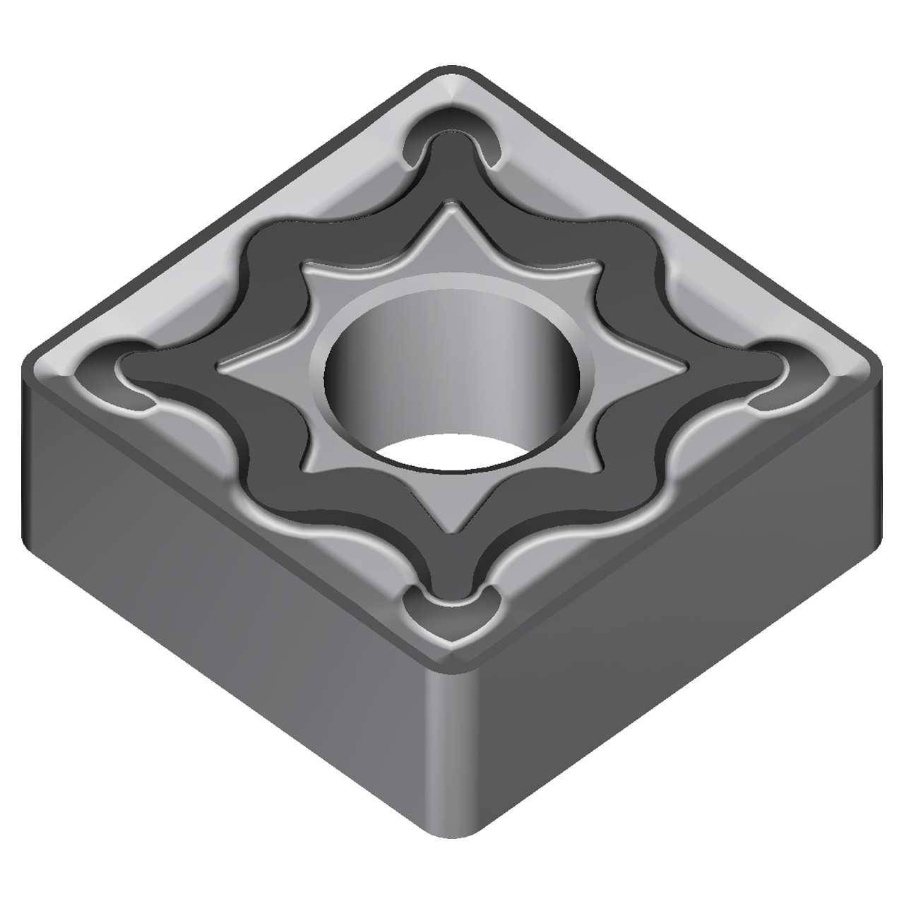 Sumitomo 19P7AVS | SNMG432EUX-AC8025P 0.5000" Circle Diameter x 5.16mm Hole Diameter x 0.0315" Radius Absotech Coated Carbide Turning Insert