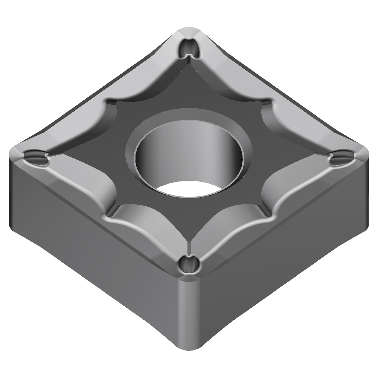 Sumitomo 19P7APJ | SNMG432ESU-AC8025P 0.5000" Circle Diameter x 5.16mm Hole Diameter x 0.0315" Radius Absotech Coated Carbide Turning Insert